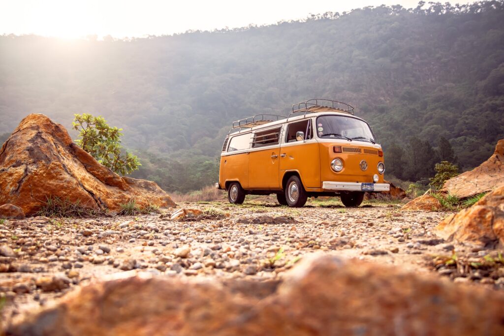 Low Angle Photo of Volkswagen Kombi